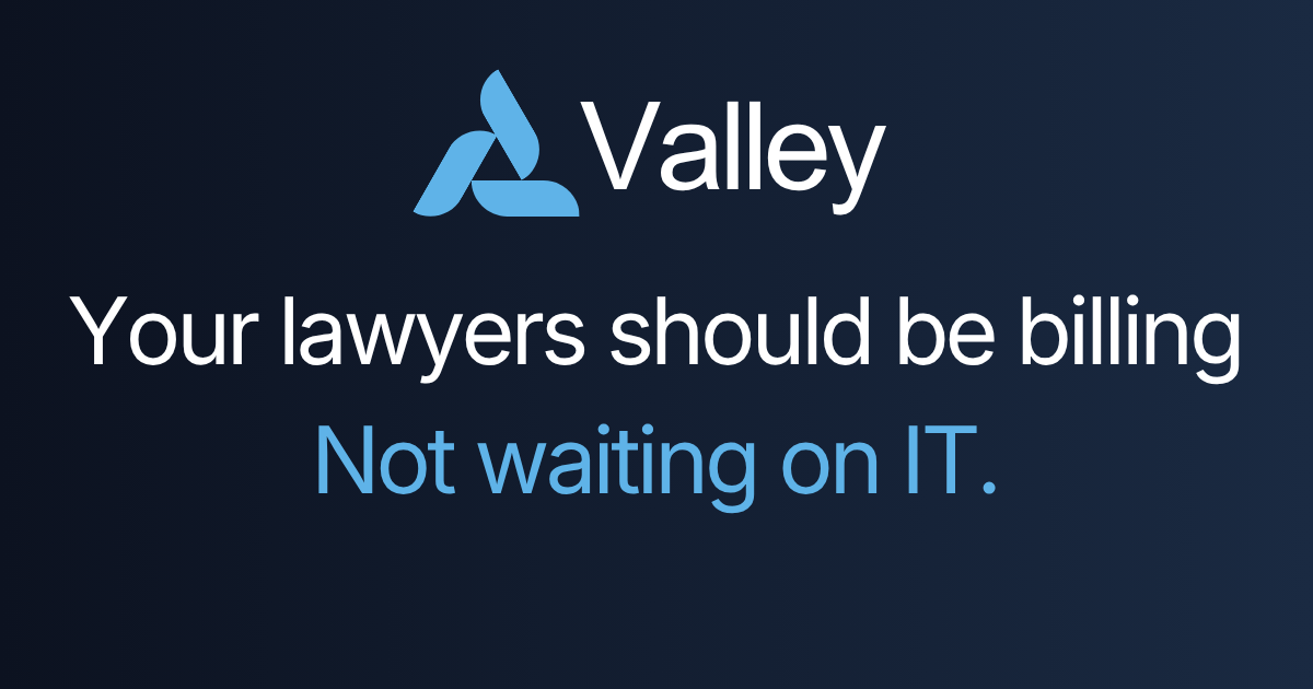 About Valley IT — NZ Legal IT Specialist | Valley IT